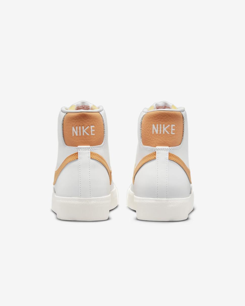 Nike Blazer Mid '77 White/Sail/Gum Medium Brown/Peach Cream | Womens Nike Lifestyle