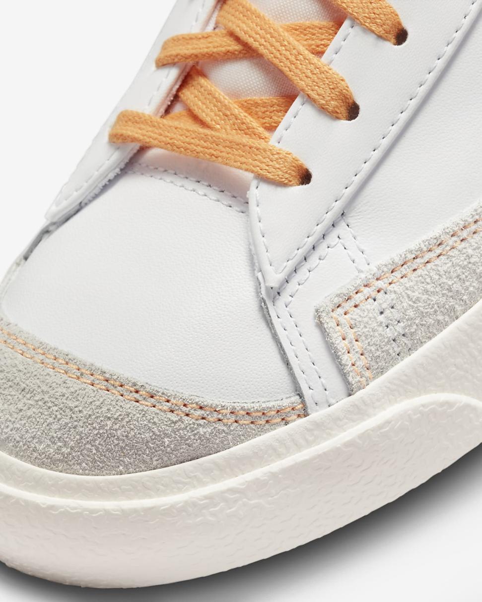 Nike Blazer Mid '77 White/Sail/Gum Medium Brown/Peach Cream | Womens Nike Lifestyle