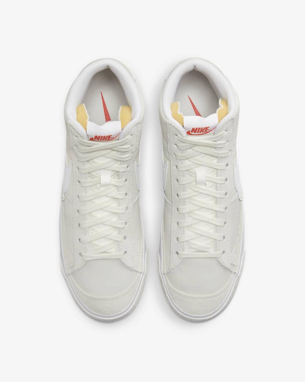 Nike Blazer Mid Pro Club Light Bone/Phantom/Summit White/White | Mens Nike First Day Kicks