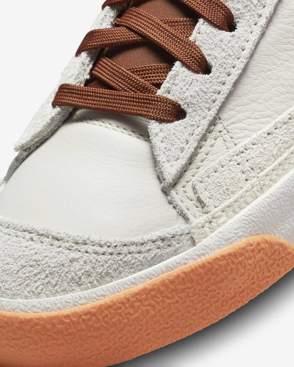 Nike Blazer Mid Pro Club Light Bone/Sesame/Pecan/Sail | Mens Nike First Day Kicks