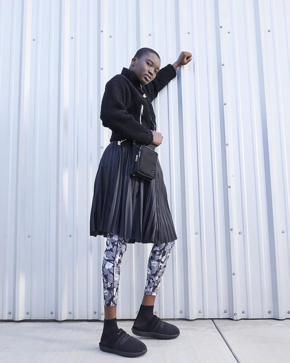 Nike Burrow SE Black/Black/Dark Smoke Grey | Womens Nike Lifestyle