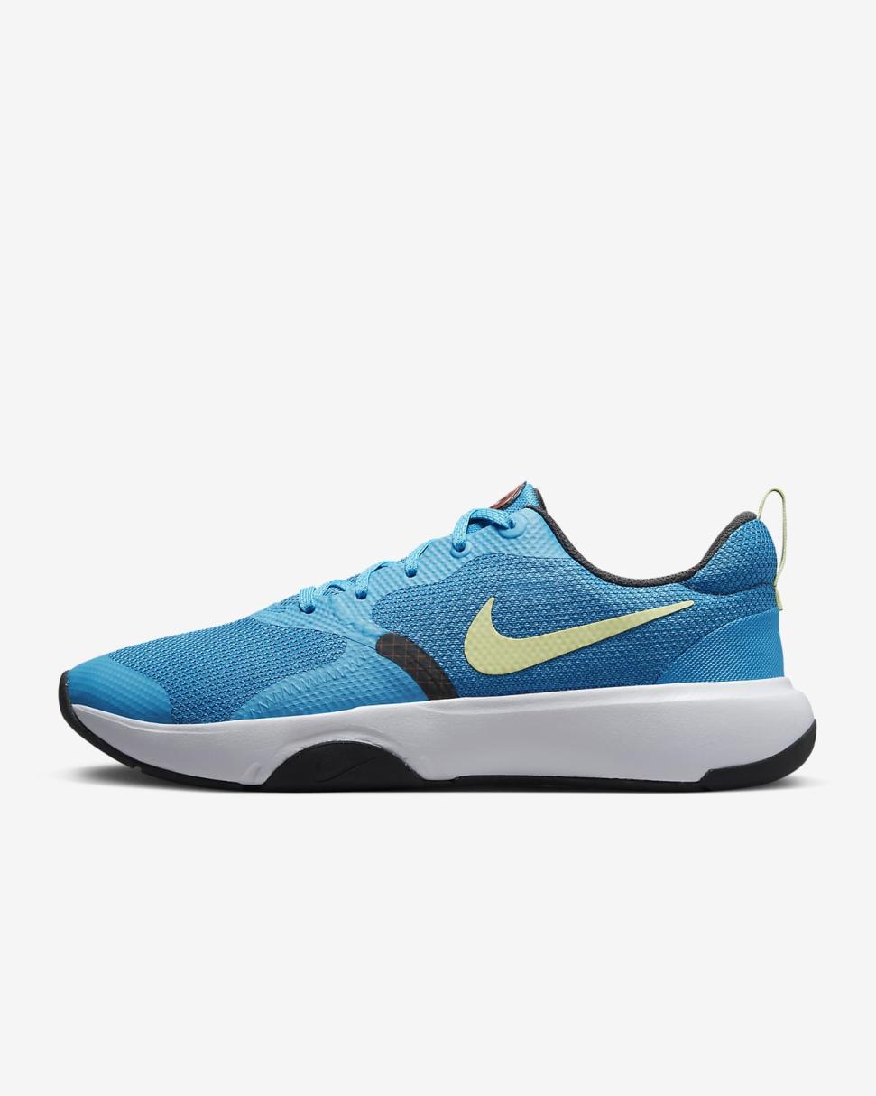 Nike City Rep TR Blue Lightning/Anthracite/White/Citron Tint | Mens Nike Training & Gym