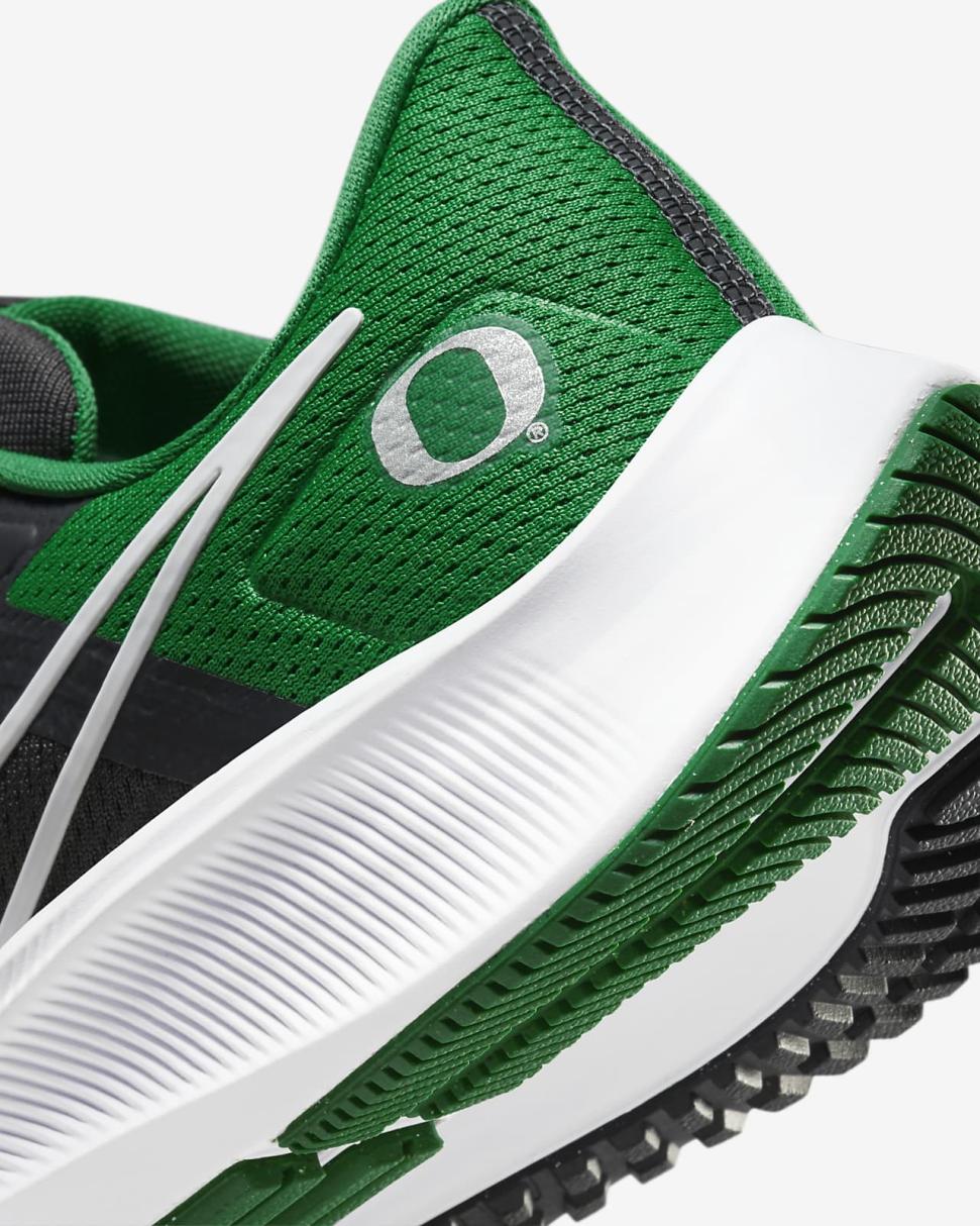 Nike College Pegasus 38 (Oregon) Anthracite/Apple Green/Yellow Strike/White | Mens Nike Running