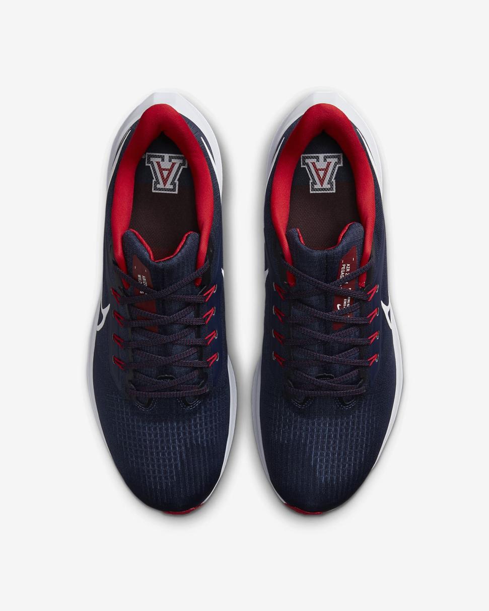 Nike College Pegasus 39 (Arizona) College Navy/Armory Navy/University Red/White | Mens Nike Lifestyle