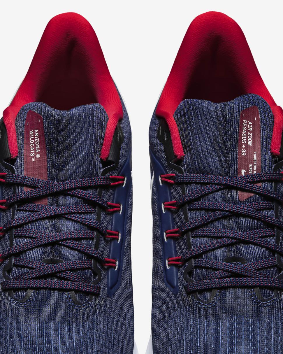Nike College Pegasus 39 (Arizona) College Navy/Armory Navy/University Red/White | Mens Nike Lifestyle