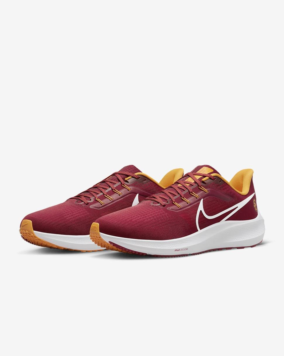 Nike College Pegasus 39 (USC) Team Crimson/Team Crimson/University Gold/White | Mens Nike Lifestyle