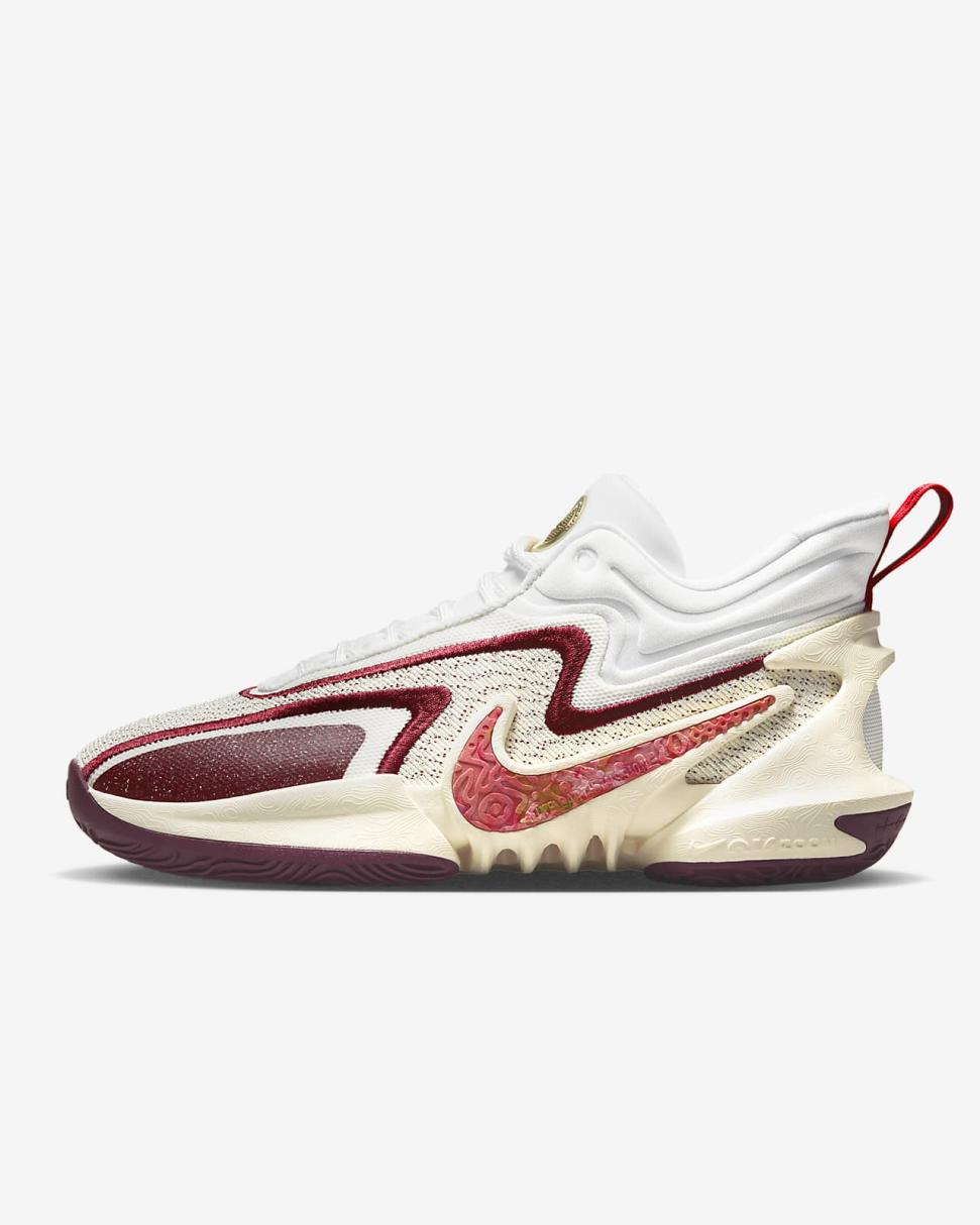 Nike Cosmic Unity 2 Coconut Milk/Summit White/University Red/Team Red | Mens/Womens Nike Basketball