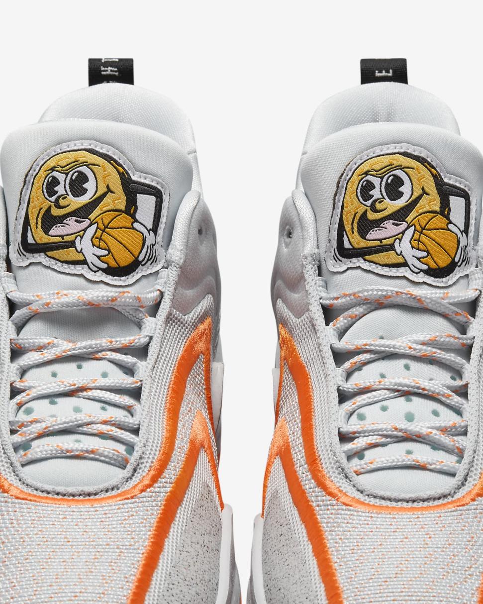 Nike Cosmic Unity 2 Wolf Grey/Pure Platinum/Cone/Black | Mens Nike Basketball