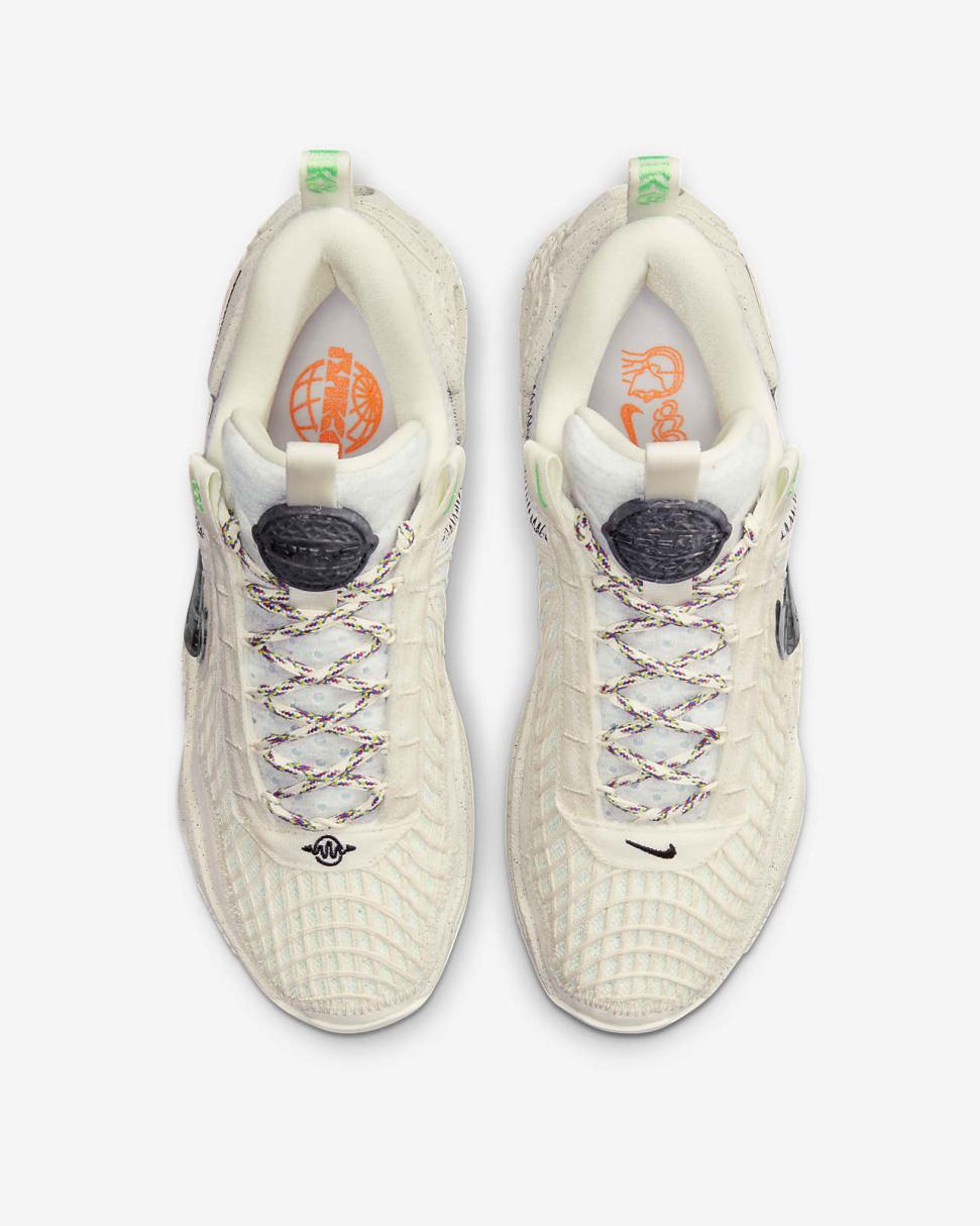 Nike Cosmic Unity Natural/Total Orange/Green Glow/Natural | Mens/Womens Nike Basketball