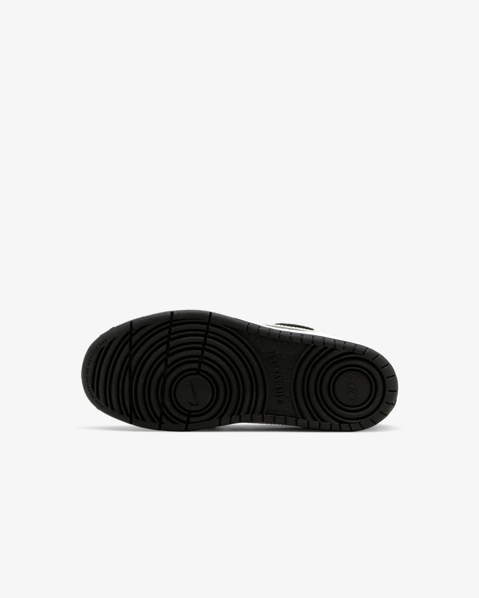 Nike Court Borough Low 2 Black/White | Kids Nike Lifestyle