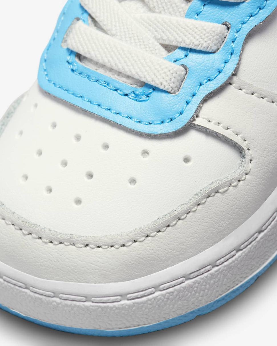 Nike Court Borough Low 2 Summit White/Baltic Blue/Volt | Kids Nike Lifestyle