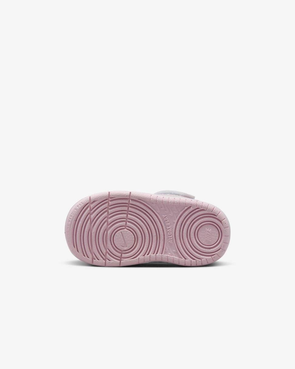 Nike Court Borough Low Recraft White/Pink Foam | Kids Nike First Day Kicks
