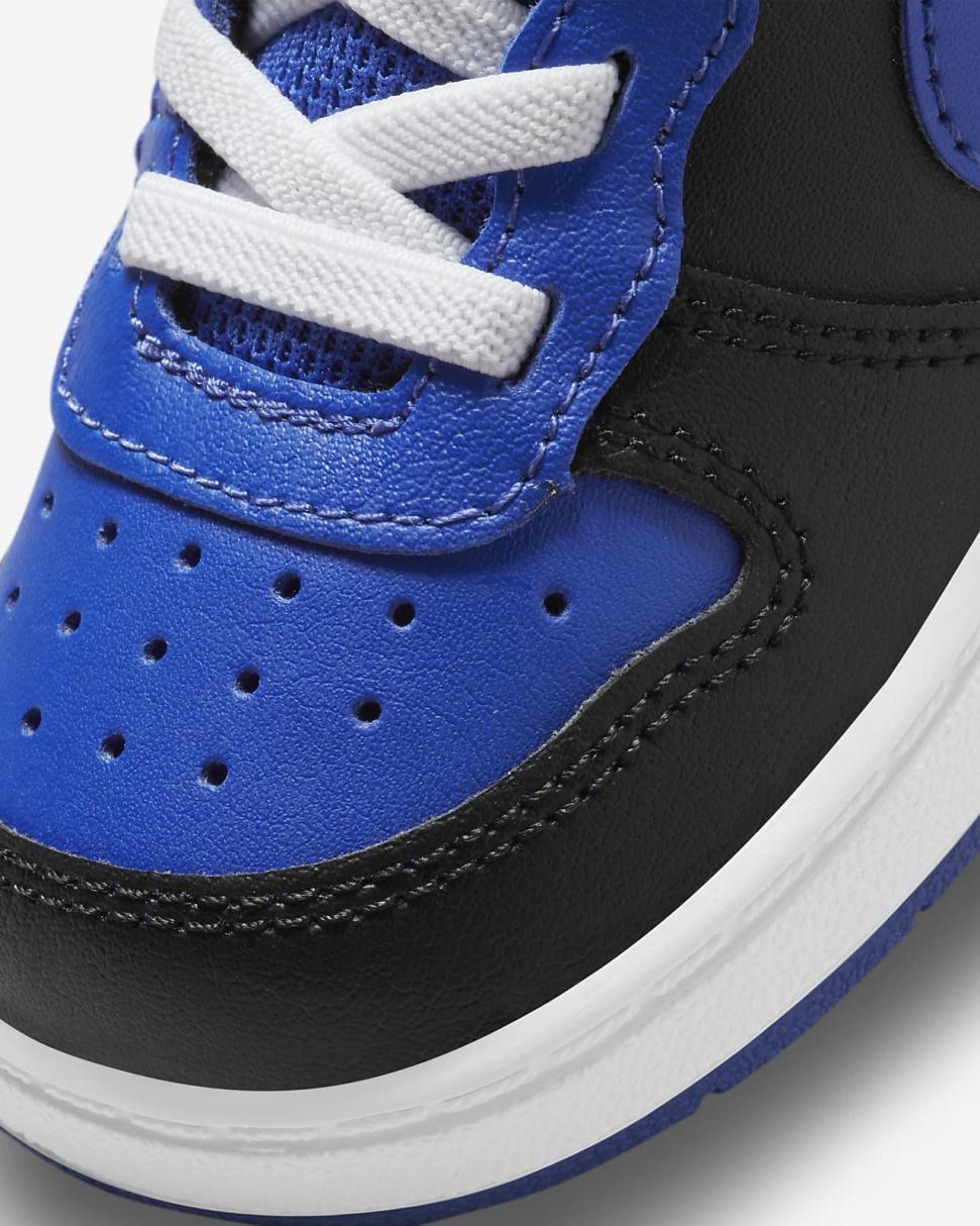 Nike Court Borough Mid 2 Black/Game Royal/White/Game Royal | Kids Nike Lifestyle