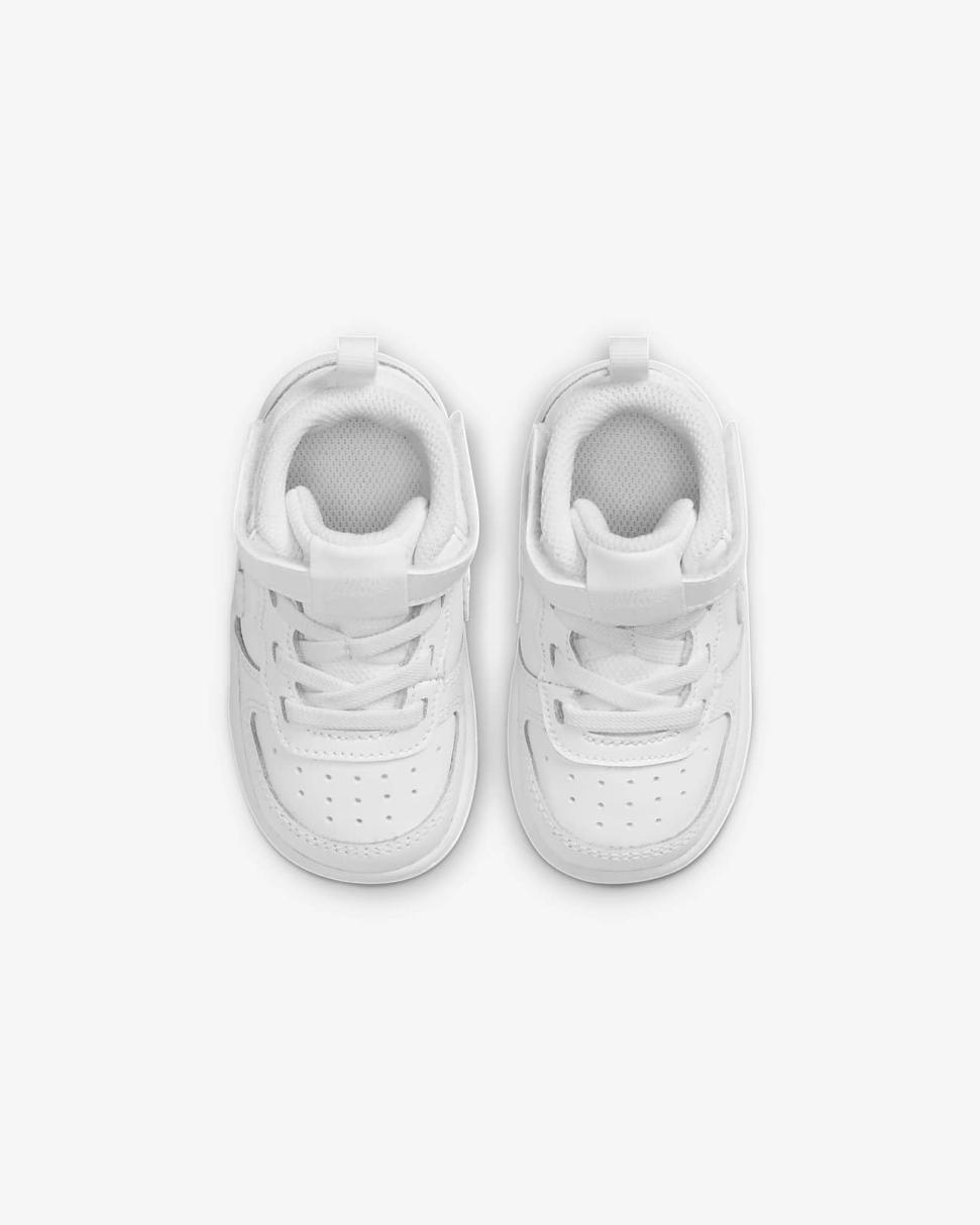 Nike Court Borough Mid 2 White/White/White | Kids Nike Lifestyle