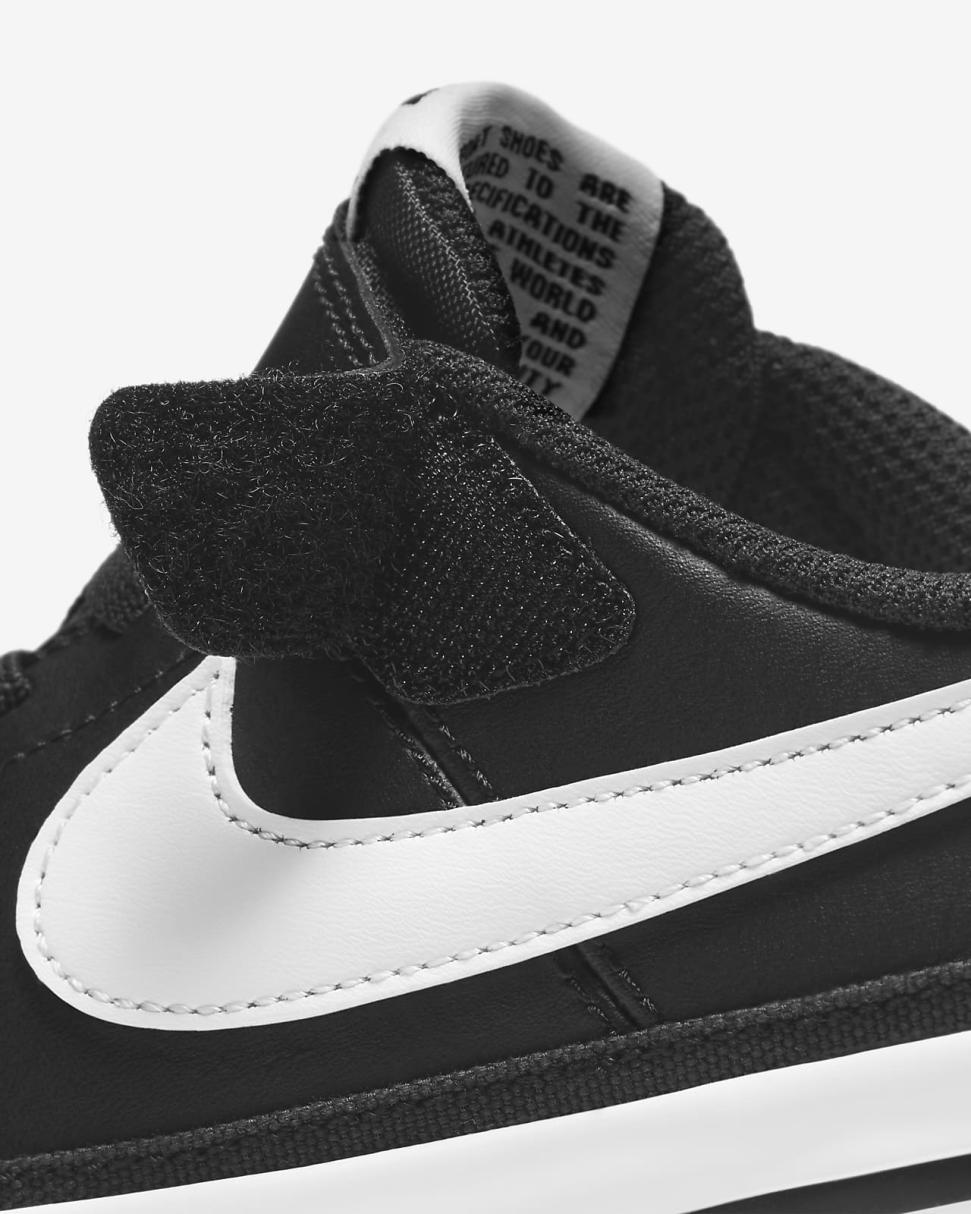 Nike Court Legacy Black/Gum Light Brown/White | Kids Nike First Day Kicks