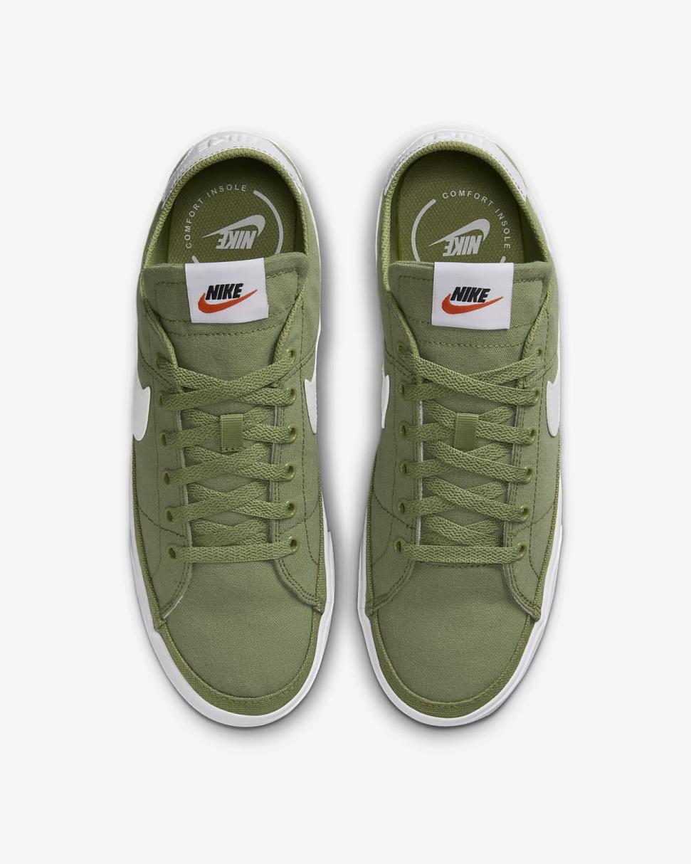 Nike Court Legacy Canvas Alligator/Alligator/White | Mens Nike Lifestyle