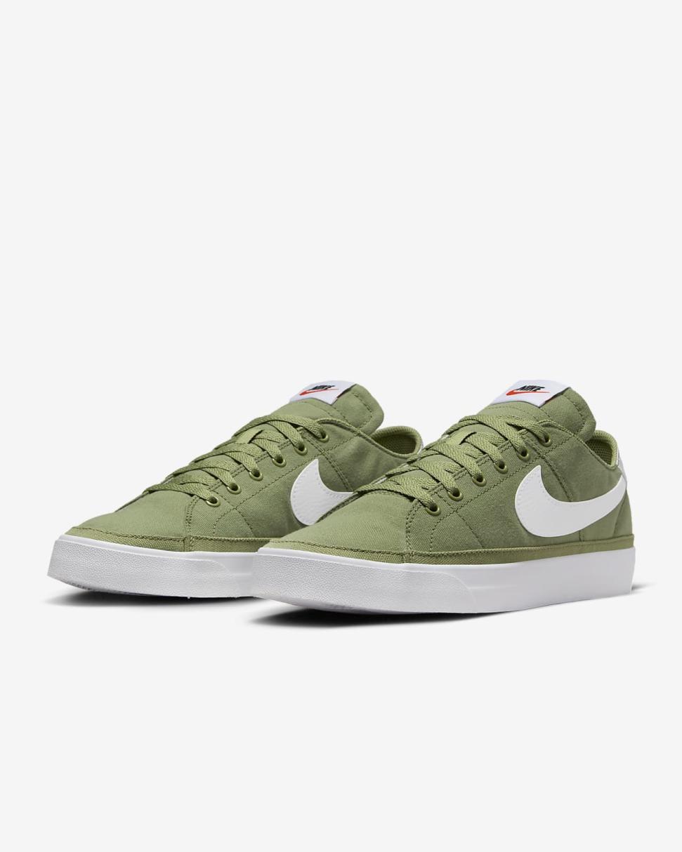 Nike Court Legacy Canvas Alligator/Alligator/White | Mens Nike Lifestyle