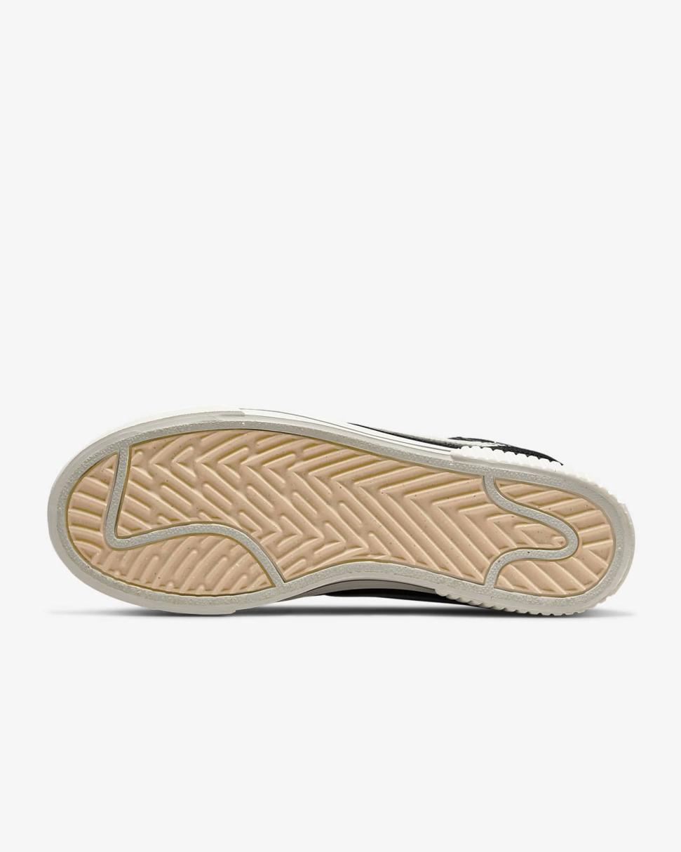 Nike Court Legacy Lift Black/White/Team Orange/Sail | Womens Nike First Day Kicks