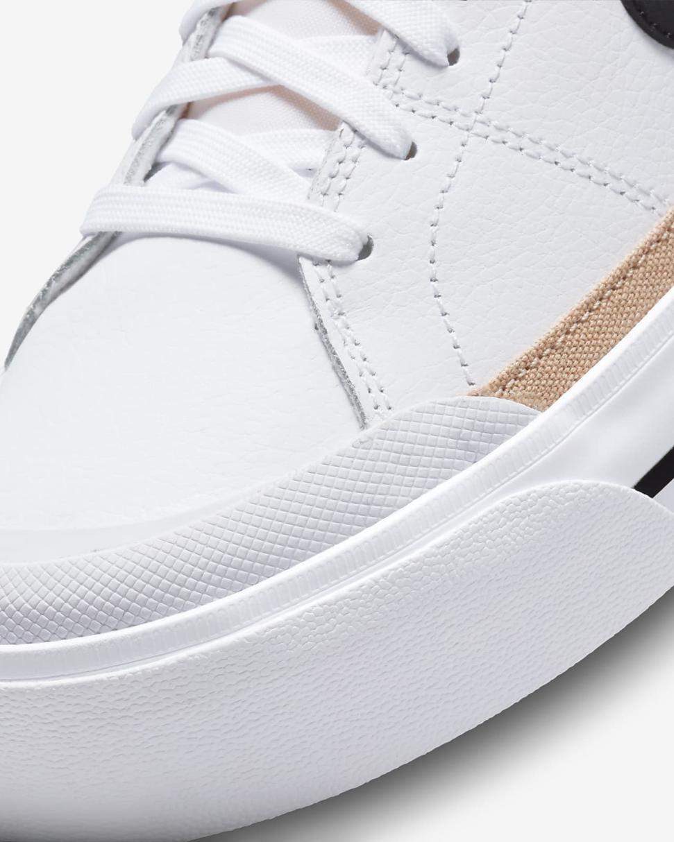 Nike Court Legacy Lift White/Hemp/Team Orange/Black | Womens Nike First Day Kicks