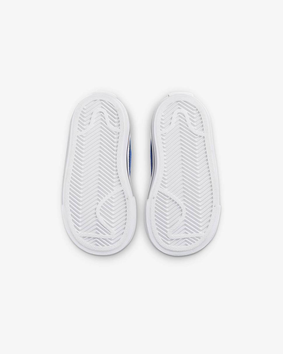 Nike Court Legacy White/Black/Game Royal | Kids Nike First Day Kicks