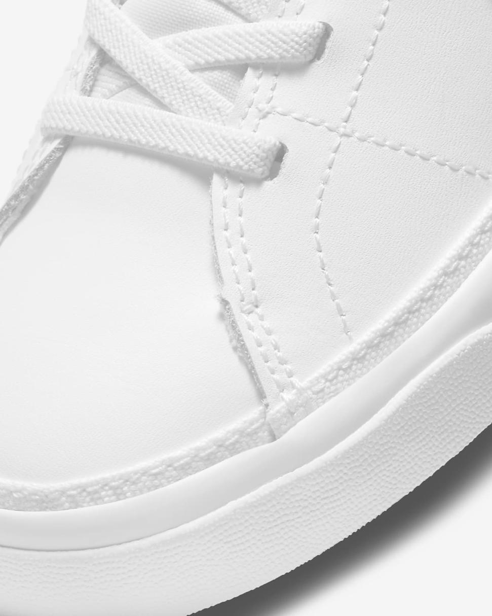 Nike Court Legacy White/Black/Game Royal | Kids Nike First Day Kicks