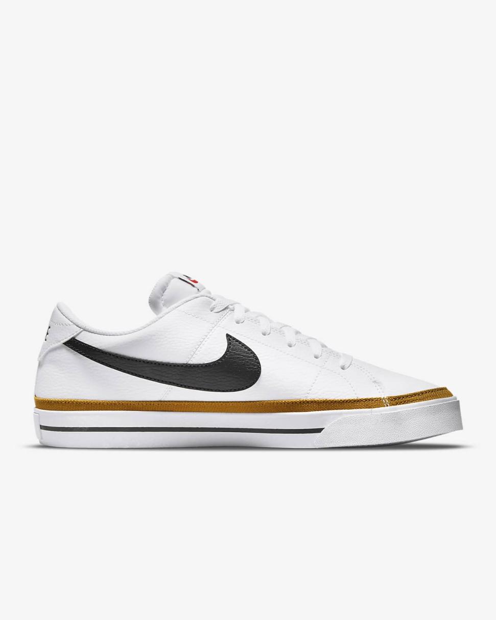 Nike Court Legacy White/Desert Ochre/Black | Mens Nike First Day Kicks
