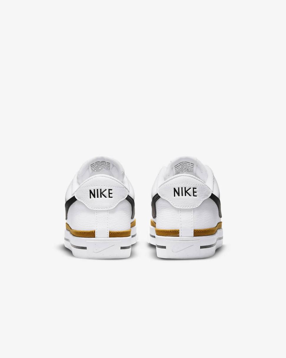 Nike Court Legacy White/Desert Ochre/Black | Mens Nike First Day Kicks