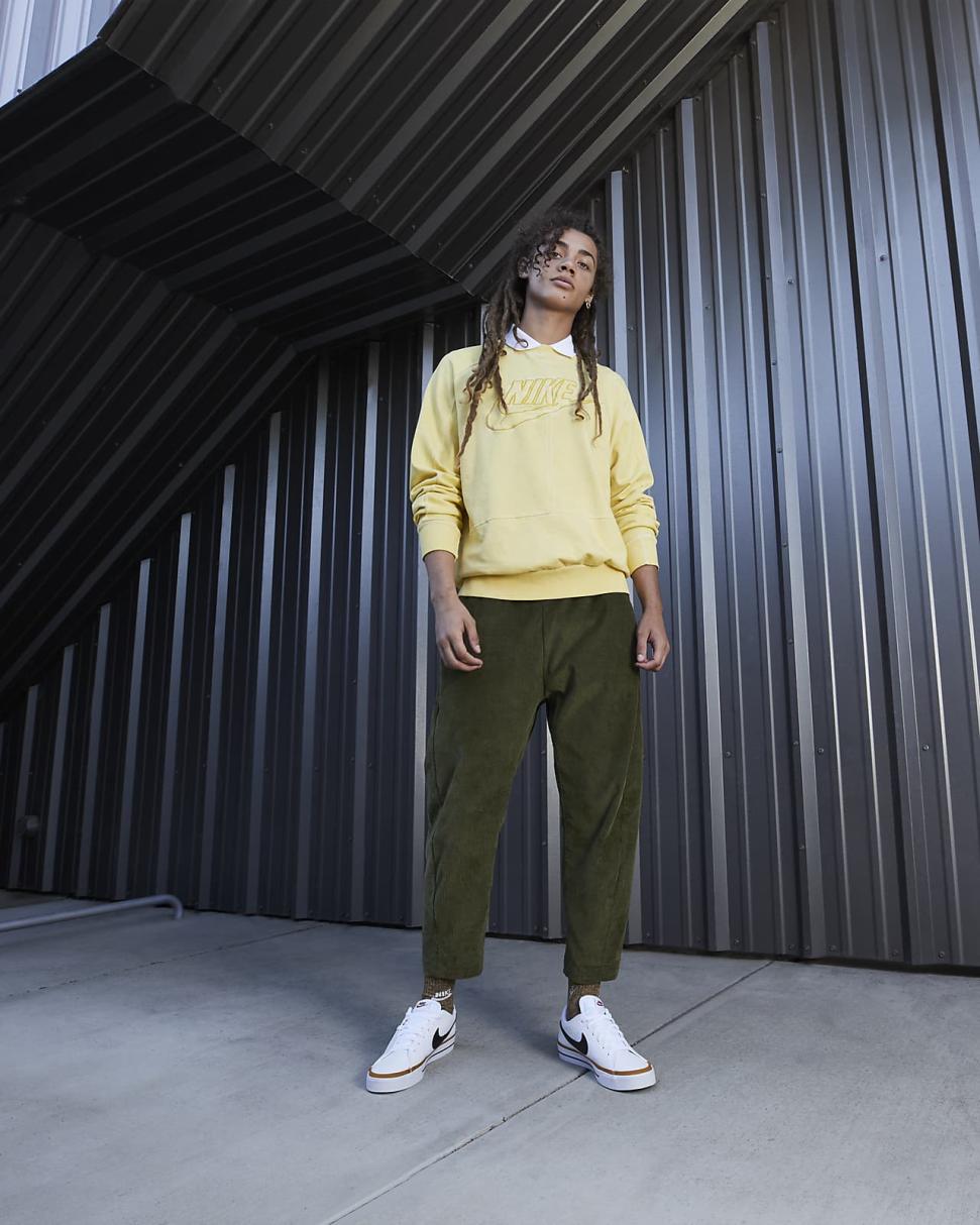 Nike Court Legacy White/Desert Ochre/Black | Mens Nike First Day Kicks