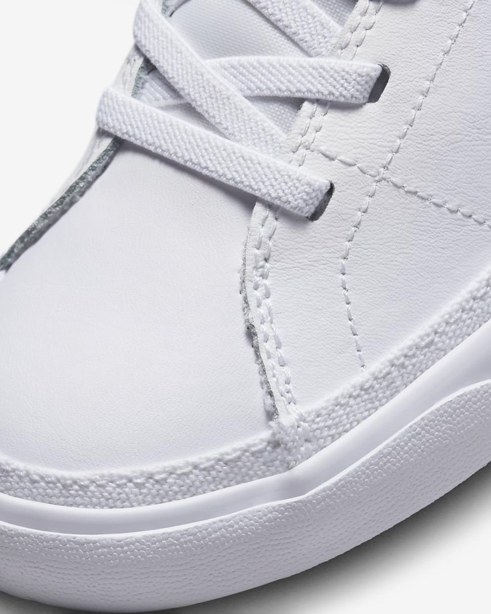 Nike Court Legacy White/Laser Orange/Coral Chalk | Kids Nike First Day Kicks