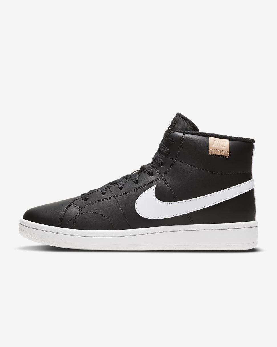 Nike Court Royale 2 Mid Black/White Onyx/White | Mens Nike Lifestyle