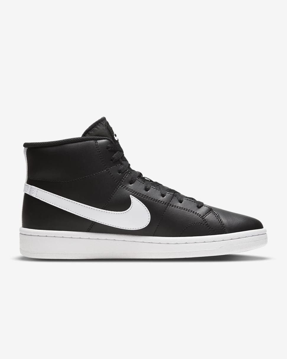 Nike Court Royale 2 Mid Black/White Onyx/White | Mens Nike Lifestyle