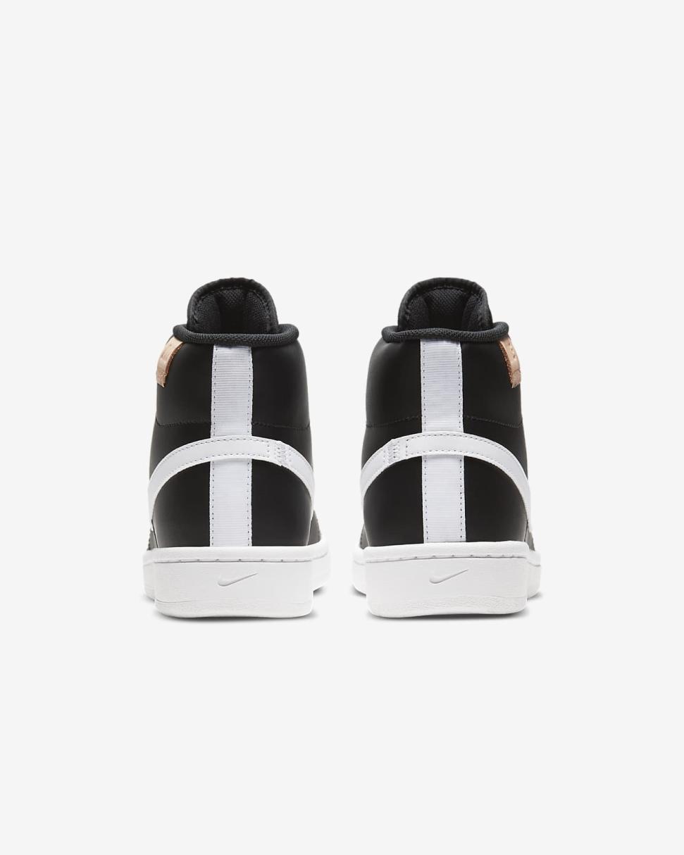 Nike Court Royale 2 Mid Black/White Onyx/White | Mens Nike Lifestyle