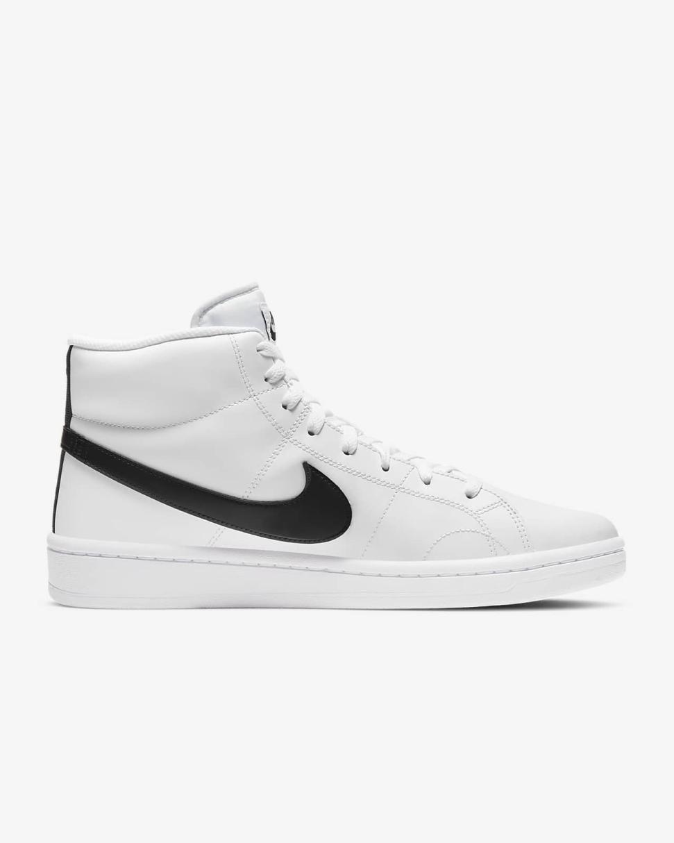 Nike Court Royale 2 Mid White/White Onyx/Black | Mens Nike Lifestyle