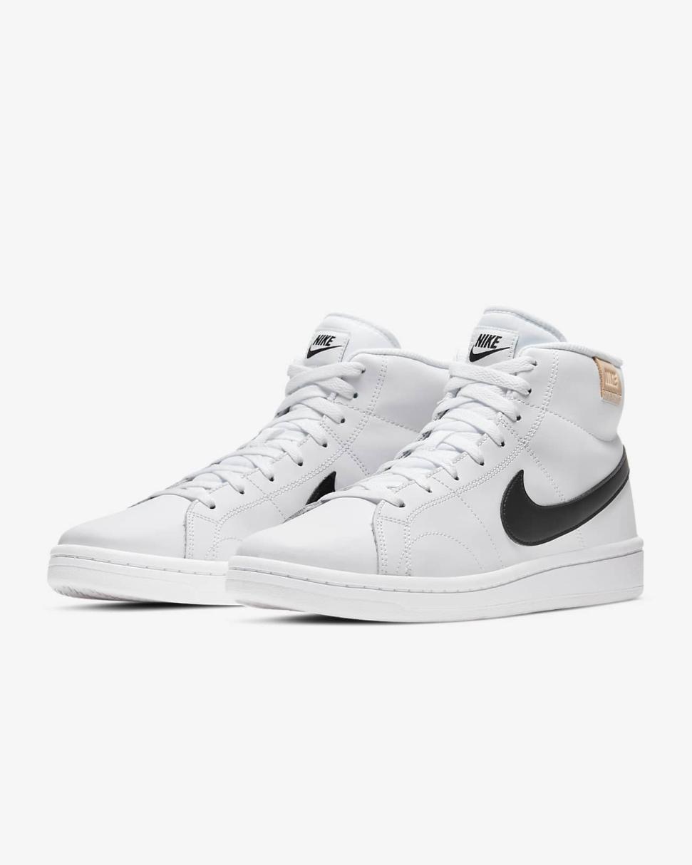 Nike Court Royale 2 Mid White/White Onyx/Black | Mens Nike Lifestyle