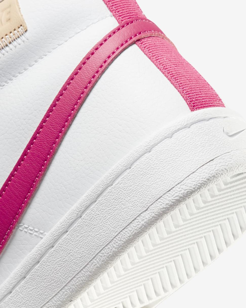 Nike Court Royale 2 Mid White/White Onyx/Rush Pink | Womens Nike Lifestyle