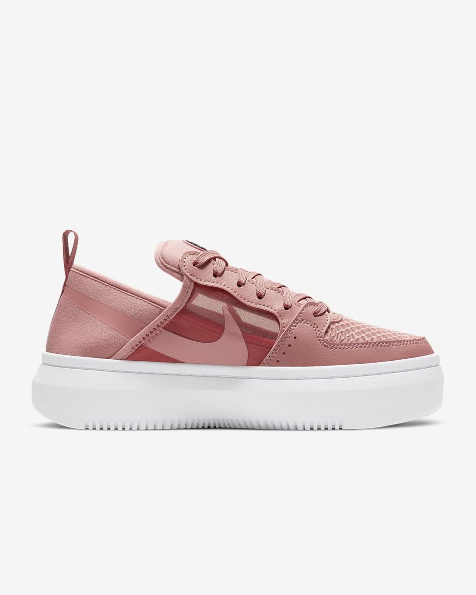 Nike Court Vision Alta Rust Pink/Canyon Rust/White/Rust Pink | Womens Nike Lifestyle