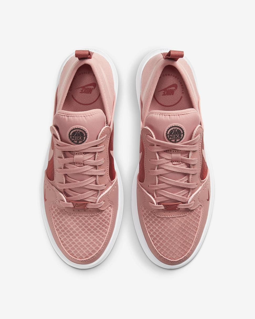 Nike Court Vision Alta Rust Pink/Canyon Rust/White/Rust Pink | Womens Nike Lifestyle