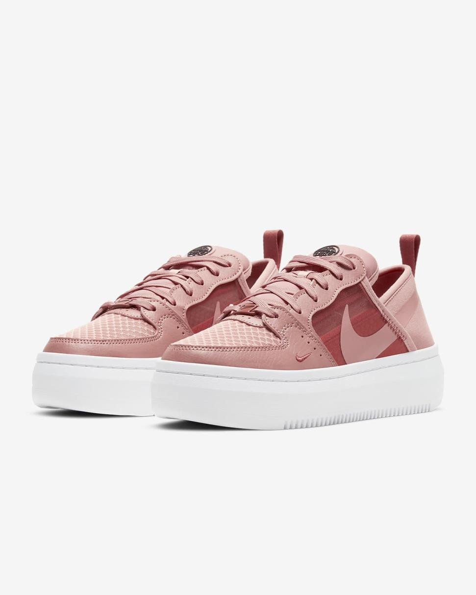 Nike Court Vision Alta Rust Pink/Canyon Rust/White/Rust Pink | Womens Nike Lifestyle