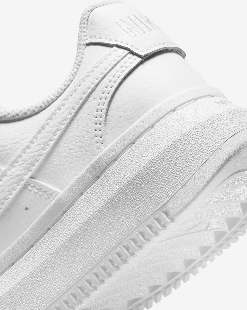 Nike Court Vision Alta White/White/White | Womens Nike First Day Kicks