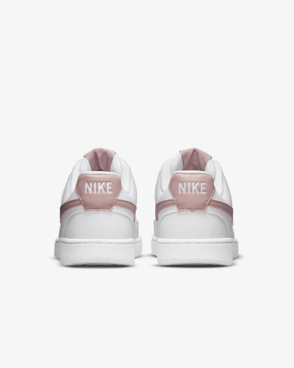Nike Court Vision Low Next Nature White/Pink Oxford | Womens Nike Lifestyle