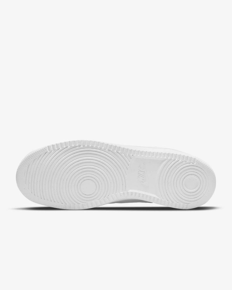Nike Court Vision Low Next Nature White/White/White | Mens Nike First Day Kicks
