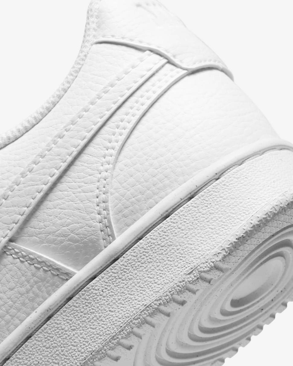 Nike Court Vision Low Next Nature White/White/White | Womens Nike Lifestyle