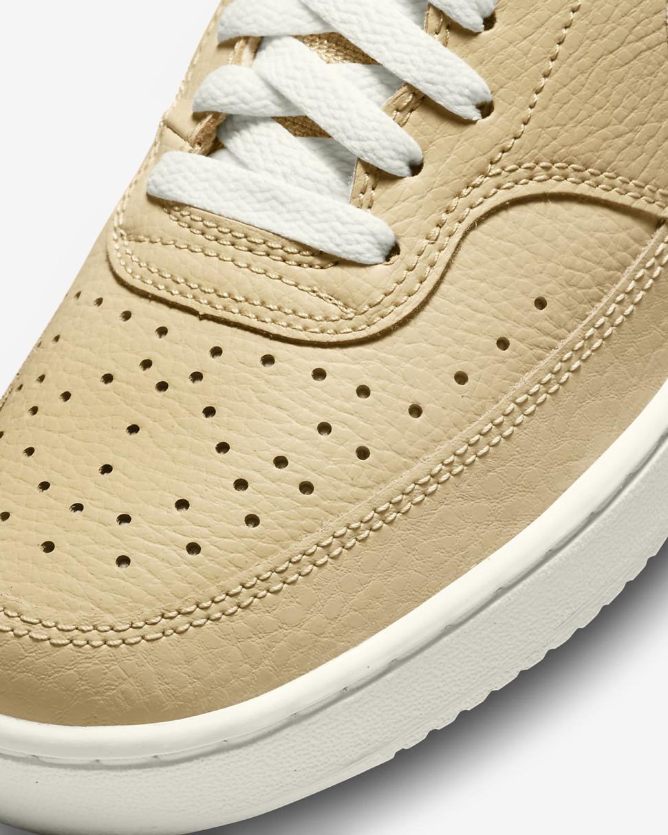 Nike Court Vision Low Sesame/Sail/Pink Oxford/Multi-Color | Womens Nike Lifestyle