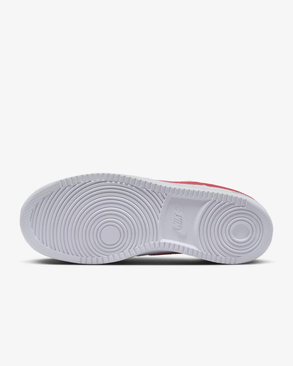 Nike Court Vision Low White/Grey Fog/Black/University Red | Womens Nike Lifestyle