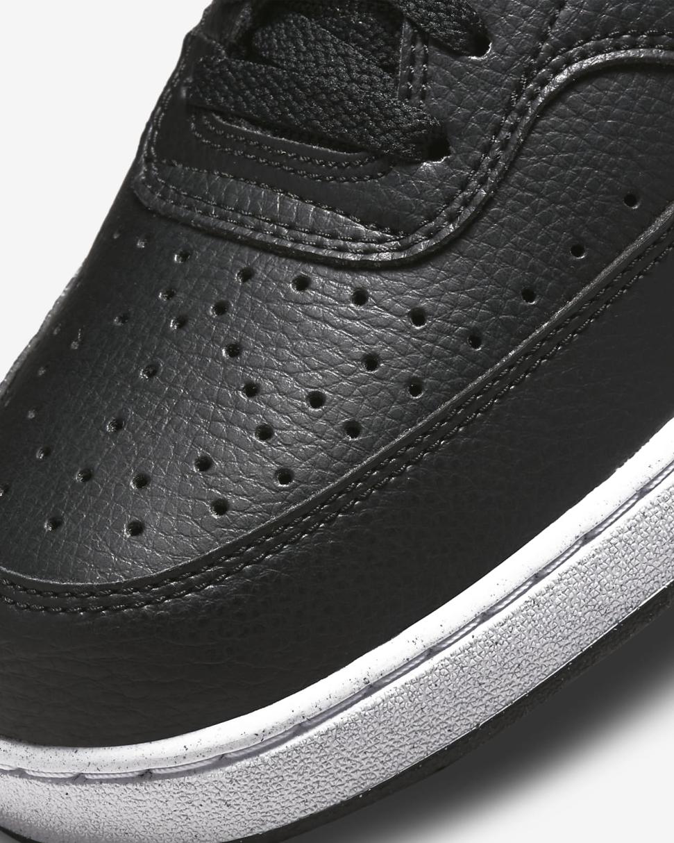 Nike Court Vision Mid Next Nature Black/Black/White | Mens Nike Lifestyle