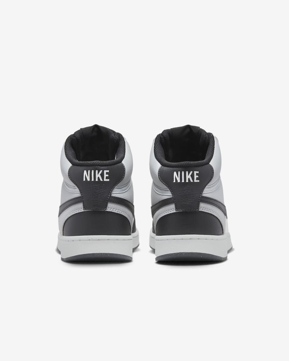 Nike Court Vision Mid Next Nature Light Smoke Grey/Sail/Black | Mens Nike Lifestyle
