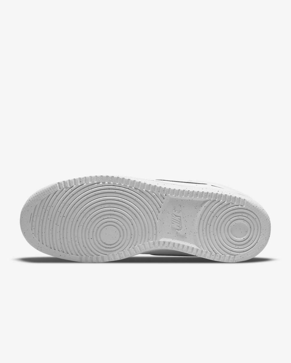 Nike Court Vision Mid Next Nature White/White/Black | Mens Nike Lifestyle