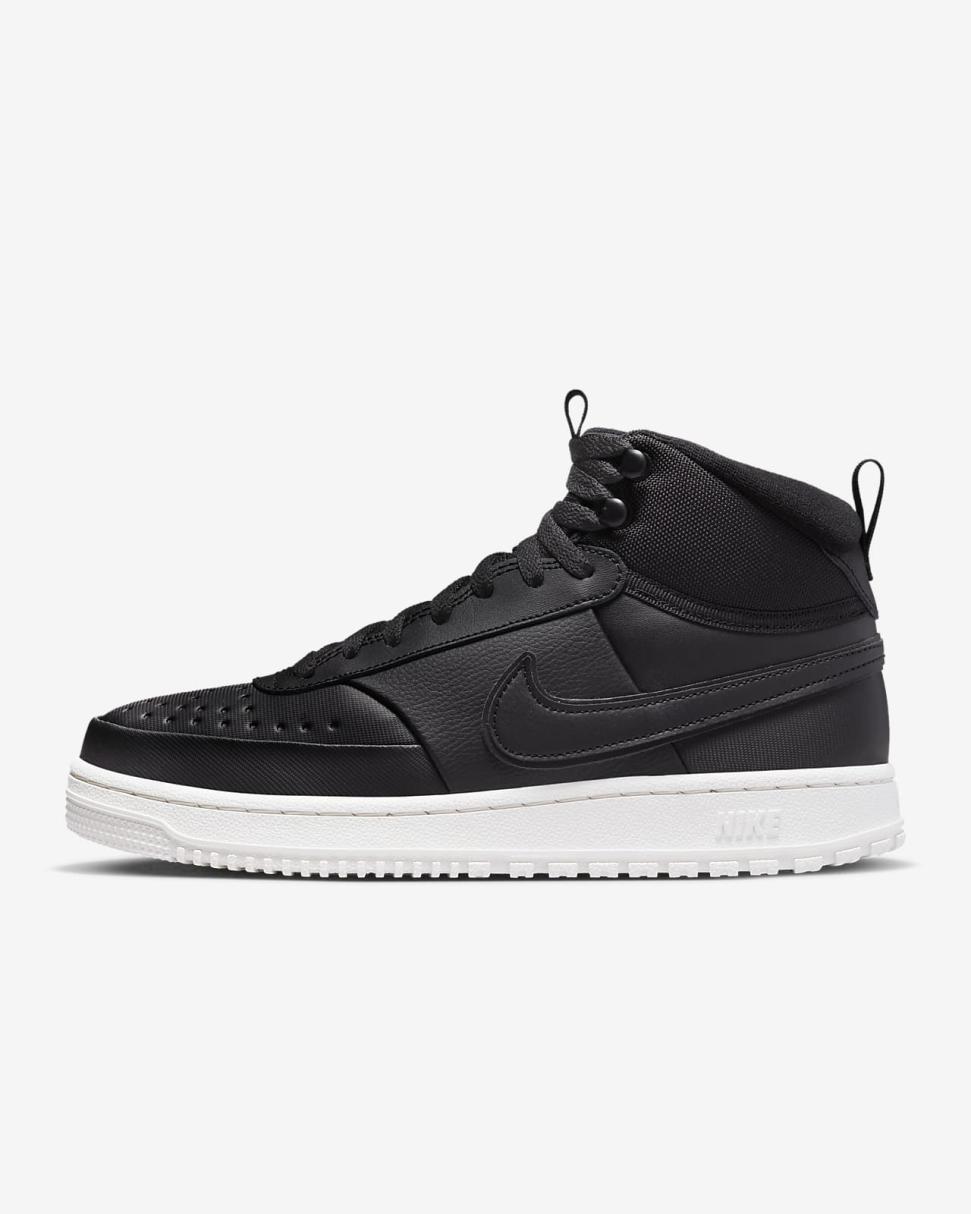 Nike Court Vision Mid Winter Black/Phantom/Black | Mens Nike Lifestyle