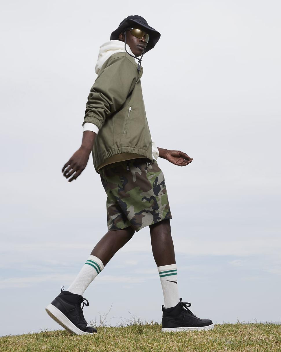 Nike Court Vision Mid Winter Black/Phantom/Black | Mens Nike Lifestyle