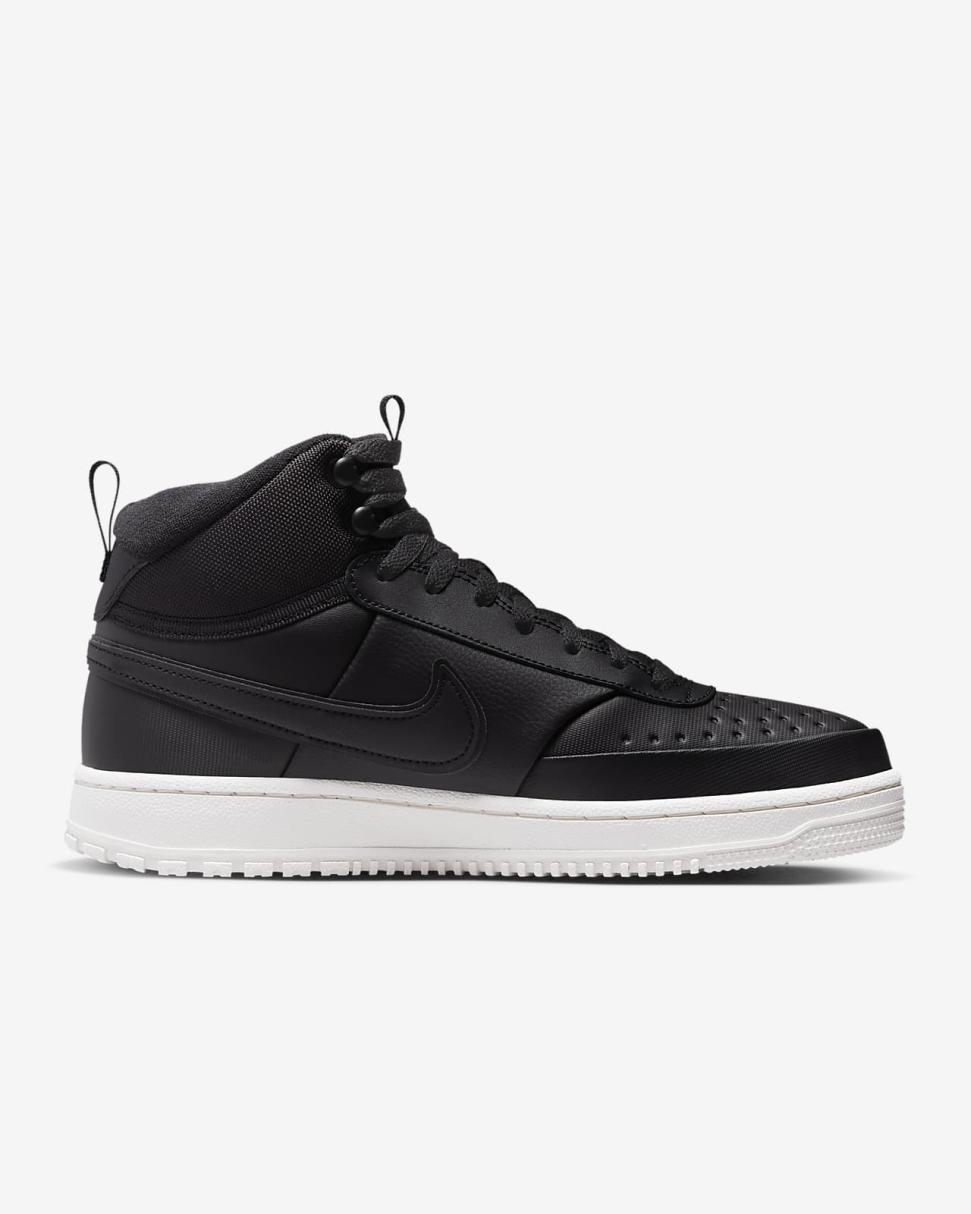 Nike Court Vision Mid Winter Black/Phantom/Black | Mens Nike Lifestyle